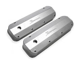 Valve Cover Fabricated Aluminum Ford Big Block Natural Anodized 1968-97 Ford Big Block 429-460 Cubic Inch Sniper EFI