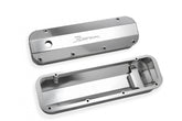 Valve Cover Fabricated Aluminum Ford Big Block Natural Anodized 1968-97 Ford Big Block 429-460 Cubic Inch Sniper EFI