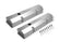Valve Cover Fabricated Aluminum Sbc Perim Bolt Flat Anodized 1958-1986 Chevrolet Small Block 283-400 Cubic Inch Sniper EFI
