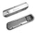 Valve Cover Fabricated Aluminum Ford Small Block Natural Anodized 1962-85 Ford Windsor Small Block 260-351 Cubic Inch 1/4 Inch Thick Billet Rail Sniper EFI
