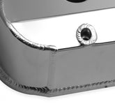 Valve Cover Fabricated Aluminum Ford Small Block Natural Anodized 1962-85 Ford Windsor Small Block 260-351 Cubic Inch 1/4 Inch Thick Billet Rail Sniper EFI