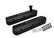 Valve Cover Fabricated Aluminum Ford Small Block Tall Black 1962-85 Ford Windsor Small Block 260-351 Cubic Inch Long Bolt Sniper EFI