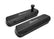 Valve Cover Fabricated Aluminum Ford Small Block Tall Black 1962-85 Ford Windsor Small Block 260-351 Cubic Inch Long Bolt Sniper EFI
