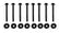 Valve Cover Fabricated Aluminum GM Ls Engines Satin Black GM Gen Iii/Iv Ls Engines Oem Ls Coil Stands Holley Logo Tig Welded Sniper EFI