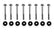 Valve Cover Fabricated Aluminum GM Ls Engines Natural Anodized GM Gen Iii/Iv Ls Engines Oem Ls Coil Stands Holley Logo Tig Welded Sniper EFI
