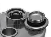 Valve Cover Fabricated Aluminum GM Ls Engines Natural Anodized GM Gen Iii/Iv Ls Engines Oem Ls Coil Stands Holley Logo Tig Welded Sniper EFI