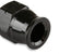 Aluminum Tube Adapter -6 AN Male AN To 3/8 Inch Tubing Black 6061 Aluminum Tube Adapter Mr Gasket
