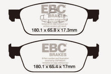 Load image into Gallery viewer, EBC 12+ Ford Focus 2.0 Turbo ST Yellowstuff Front Brake Pads