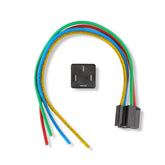 MSD Solid State N/O Relay W/Socket Harness The Spst Normally Open Relay Is Rated At 20 Amps Continuous, Supplied With Socket Harness MSD Ignition