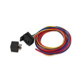 Electric Fan Harn./Relay Kit 195 Deg-30A Temperature Controlled Cooling Fan Harness & Relay Kit W/ 195 Degree Temperature Switch. 30 Amp Relay And Circuit Breaker MSD Ignition