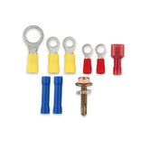 Electric Fan Harn./Relay Kit 195 Deg-30A Temperature Controlled Cooling Fan Harness & Relay Kit W/ 195 Degree Temperature Switch. 30 Amp Relay And Circuit Breaker MSD Ignition