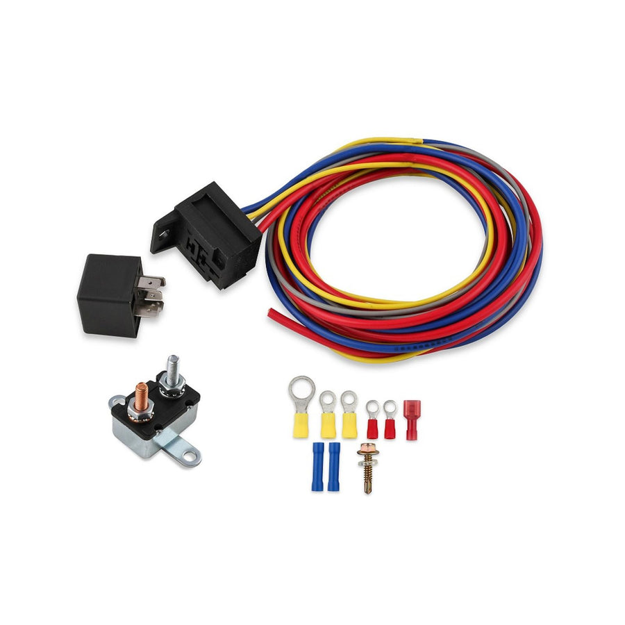 Electric Fuel Pump Harn./Relay Kit 30A Electric Fuel Pump Harness & Relay Wiring Kit. 30 Amp Relay And Circuit Breaker MSD Ignition