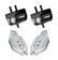 Torque Solution Engine Mounts w/ Mount Plates: Subaru WRX 2006-2015 / STI 2006-2016