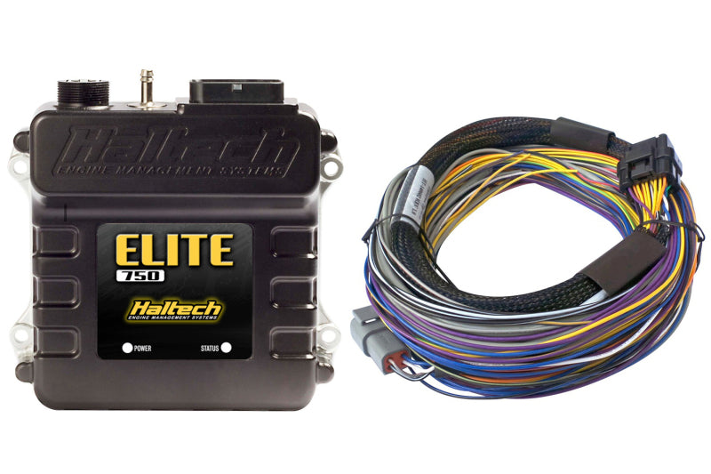 Haltech Elite 750 + Basic Universal Wire-in Harness Kit Length: 2.5m (8') HT-150602