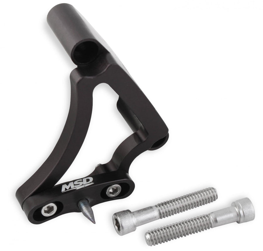 MSD Adjustable Billet Timing Pointer Sbc Small Block Chevrolet Fits 6.375 Inch Balancer MSD Ignition
