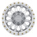 Method MR304 Double Standard 17x8.5 0mm Offset 8x6.5 130.81mm CB Machined/Clear Coat Wheel