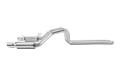 MBRP 11-14 Ford Mustang GT 5.0L Dual Split Rear Race Version T409 3in Cat Back Exhaust System | S7264409
