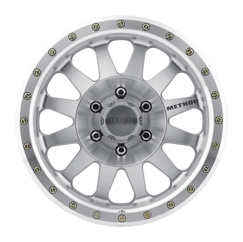 Method MR304 Double Standard 17x8.5 0mm Offset 6x135 94mm CB Machined/Clear Coat Wheel