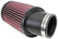 K&N 3.75 Inch OD 2.438 Inch ID 2 Inch Angled Flange 5 Inch H 3 Inch Top OD Round Tapered Univ
