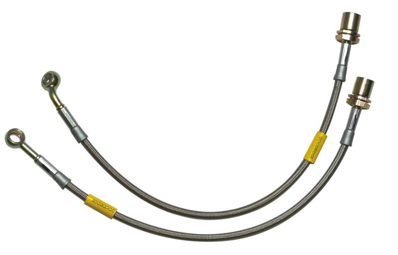 Goodridge 02-07 Jeep Liberty 4-inch Extended SS Brake Lines