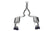 Corsa 18-23 Ford Mustang 5.0L V8 3in Sport Cat-Back Dual Rear Exit w/ 4in Black PVD Pro-Series Tips