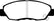 EBC 97 Acura CL 2.2 Redstuff Front Brake Pads