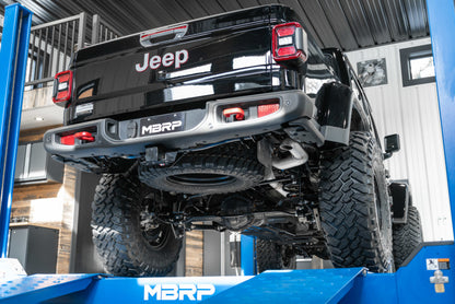 MBRP 2021+ JEEP Gladiator JT 3.0L EcoDiesel XP Series T304SS 3in Filter Back w/ Rear Turn Down | S6502409