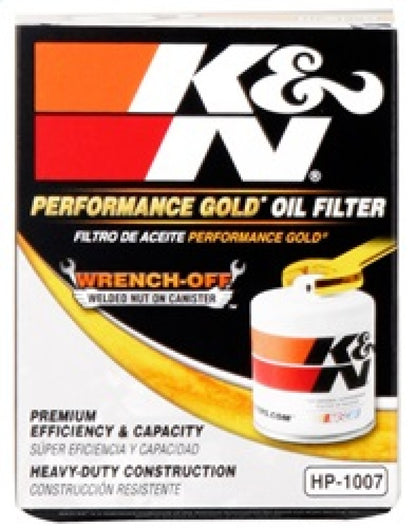 K&N Oil Filter | 13/16 In. - 16 Thread | HP-1007