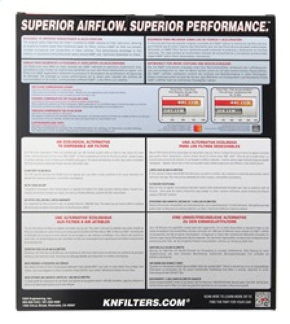 K&N Drop-In Air Filter | 1985-2003 Mazda RX-7 & Luce | 33-2017