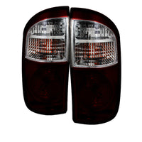 xTune Toyota Tundra Double Cab 04-06 OEM Style Tail Lights Red Smoked ALT-JH-TTU04-OE-RSM