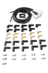 Spark Plug Wire Set Universal 180 Deg White Ceramic Boots These Ceramic Boot Spiral Core Universal Fit Spark Plug Wire Sets Have Straight 180 Degree Boots ACCEL