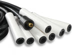 Spark Plug Wire Set Universal 180 Deg White Ceramic Boots These Ceramic Boot Spiral Core Universal Fit Spark Plug Wire Sets Have Straight 180 Degree Boots ACCEL