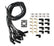 Spark Plug Wire Set Universal 135 Deg Black Ceramic Boots 9002Ck, Spark Plug Wires, Pro Fit Ceramic, Spiral Core, 8Mm, Black, Set ACCEL