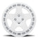 fifteen52 Turbomac 17x7.5 4x108 42mm ET 63.4mm Center Bore Rally White Wheel