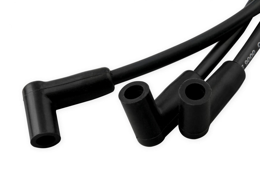 Spark Plug Wire Set- Extreme 9000 Black Ceramic-Gm V8 Hei 75-86 Over Valve Cover This Custom Fit Extreme Heat Ceramic Black Boot Spark Plug Wire Set Fits Chevy/Gmc V8 Hei Applications 75-86 ACCEL