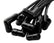 Spark Plug Wire Set- Extreme 9000 Black Ceramic-Gm V8 Hei 75-86 Over Valve Cover This Custom Fit Extreme Heat Ceramic Black Boot Spark Plug Wire Set Fits Chevy/Gmc V8 Hei Applications 75-86 ACCEL