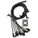 Spark Plug Wire Set Chevy Small Block- Hei 75-86 Wires Under Valve Cover Black ustom Fit Extreme Heat Black Ceramic Boot Spark Plug Wire Set ACCEL