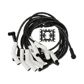 Spark Plug Wire Set Extreme 9000 Ceramic Boot Ford 5.0L W/ Eec-Iv 83-93 This Custom Fit Extreme Heat Ceramic Boot Spark Plug Wire Set Fits Ford 5.0L Eec-Iv 1983-1993 ACCEL