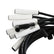 Spark Plug Wire Set Extreme 9000 Ceramic- Chevy/Gm Big Block 90-95 (Except Ss) This Custom Fit Extreme Heat Ceramic Boot Spark Plug Wire Set Fits Chevy / GM Big Block 1990-1995 (Except Ss) ACCEL