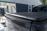 Trifecta ALX Tonneau Cover Black Leather Grained Fabric 2019-2026 (New Body Style) Ram 1500 6' 4 inch Bed without RamBox with or without Multifunction Tailgate Extang