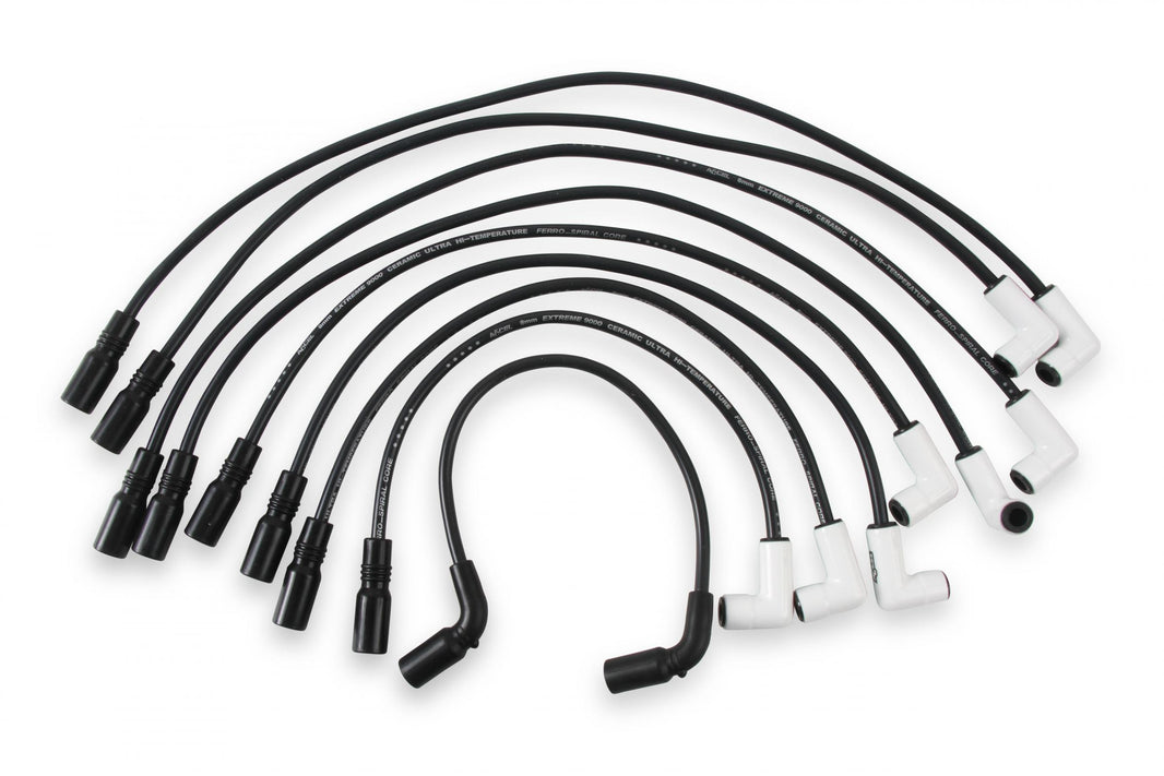 Spark Plug Wire Set Extreme 9000 Ceramic Chevy/Gmc Trucks 5.0/5.7L 96-2000 This Custom Fit Extreme Heat Spark Plug Wire Set Fits Chevy / Gmc Vortec V8 5.0/5.7L 1996-2000 ACCEL