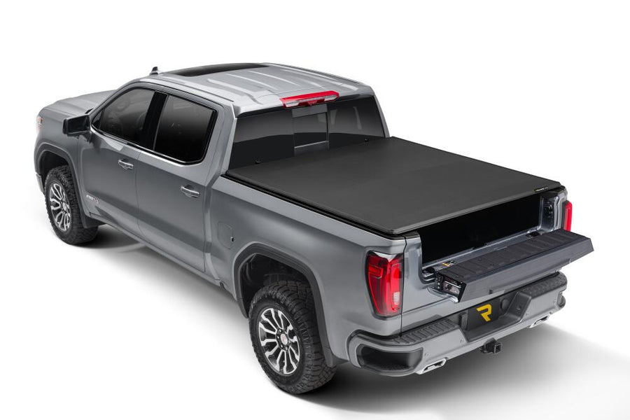 Trifecta ALX Tonneau Cover Black Leather Grained Fabric 2014-2018 (2019 Legacy/Limited) Silverado/Sierra 5' 9 inch Bed Extang