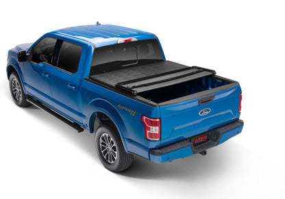 Trifecta ALX Tonneau Cover Black Leather Grained Fabric 2015-2020 Ford F-150 5' 7 inch Bed Extang