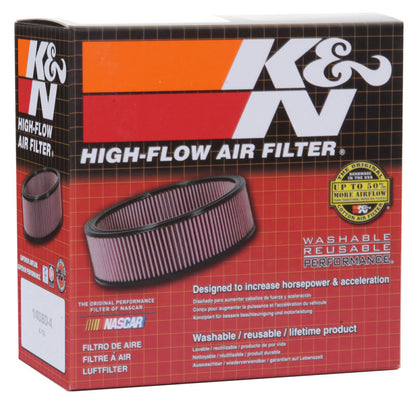 K&N Drop-In Air Filter | Round, 5.25in Flange, 2.5in Tall | E-3322