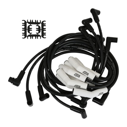 Spark Plug Wire Set Extreme 9000 Ceramic Ford Mustang 86-93/Truck 88-98 7.5L Custom Fit Extreme Heat Ceramic Boot Spark Plug Wire ACCEL