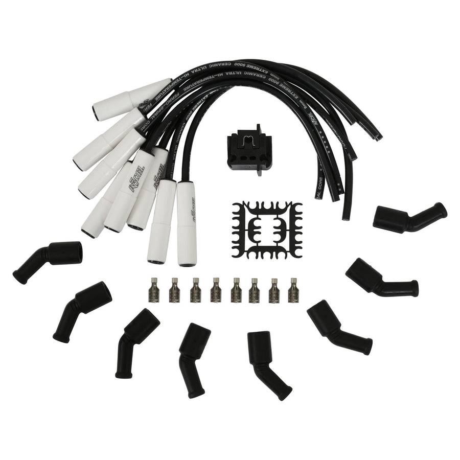 Spark Plug Wire Set Extreme 9000 Ceramic Universal Fit GM Gen 3/4/5 Ls Lt ACCEL
