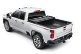 Trifecta ALX Tonneau Cover Black Leather Grained Fabric 2020-2026 Silverado/Sierra 2500 HD/3500 HD 8' Bed without Factory Side Storage Boxes Extang