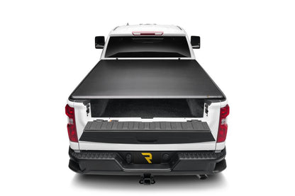Trifecta ALX Tonneau Cover Black Leather Grained Fabric 2020-2026 Silverado/Sierra 2500 HD/3500 HD 8' Bed without Factory Side Storage Boxes Extang