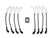 Spark Plug Wire Set Extreme 9000 Ceramic Chevy / GM 01-04 -3/4 & 1 Ton 8.1L This Custom Fit Extreme Heat Ceramic Boot Spark Plug Wire Set Fits Chevy / GM 2001-2004 3/4 & 1 Ton 8.1L ACCEL