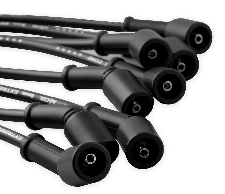 Spark Plug Wire Set Extreme 9000 Black Ceramic-Chevy/Gm 01-04-3/4 & 1 Ton 8.1L This Custom Fit Extreme Heat Black Ceramic Boot Spark Plug Wire Set Fits Chevy / GM 2001-2004 3/4 & 1 Ton 8.1L ACCEL